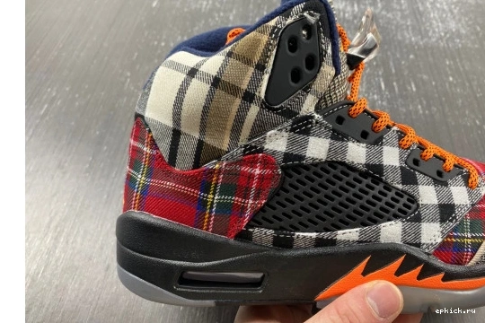 Cheap EP Retro FD4814-008 Jordan  5 FD4814-008 Plaid 0204